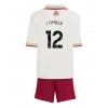 Arsenal Jurrien Timber #12 Tredjedraktsett Barn 2025-26 Kortermet (+ korte bukser)